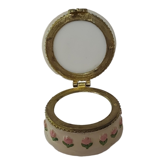 Vintage Teddy Bear Trinket Box Decor - Picture 4 of 7